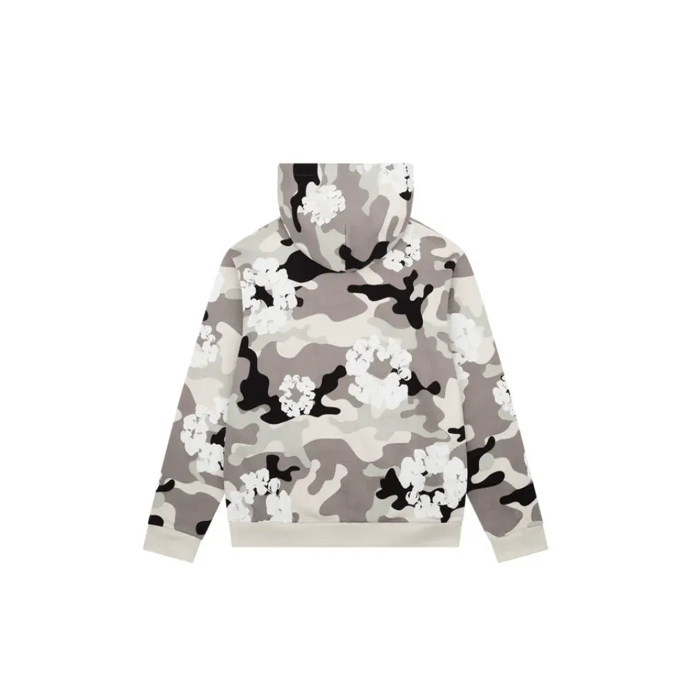 Moletom Denim Tears Camo Cotton Wreath Zip White