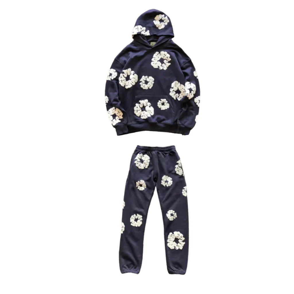 Conjunto Denim Tears Azul Marinho