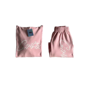 Conjunto Corteiz Letter Rosa