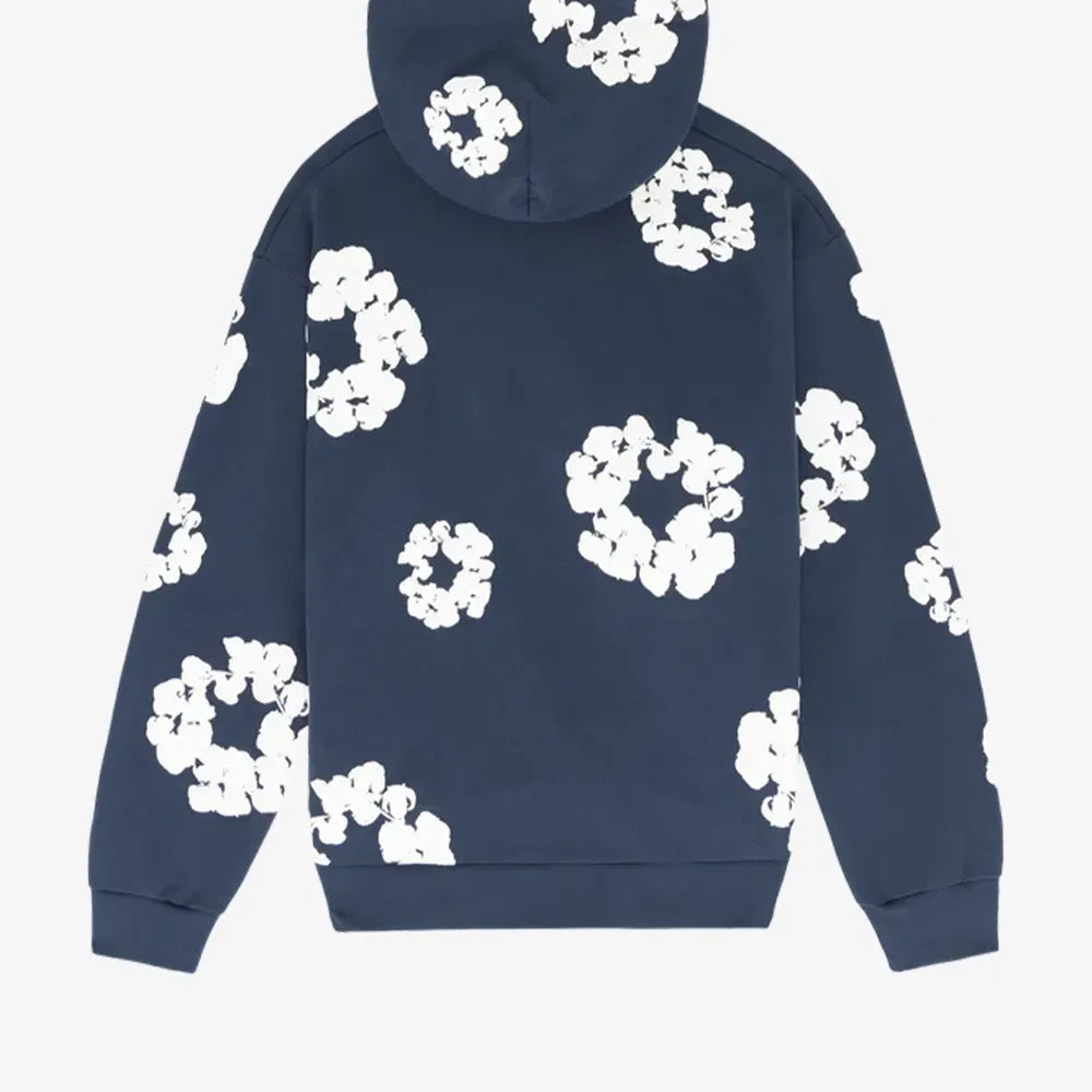 Moletom Denim Tears The Cotton Wreath Navy