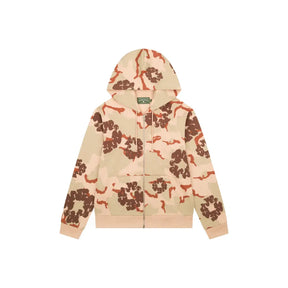 Moletom Denim Tears Camo Cotton Wreath Zip Tan