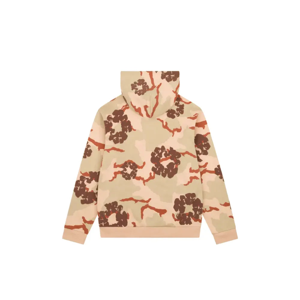Moletom Denim Tears Camo Cotton Wreath Zip Tan