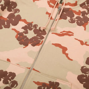Moletom Denim Tears Camo Cotton Wreath Zip Tan