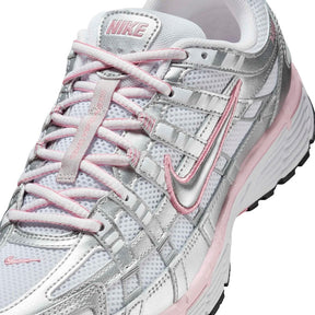 Tênis Nike P-6000 Prata/rosa