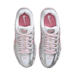 Tênis Nike P-6000 Prata/rosa
