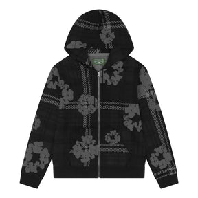 Moletom Denim Tears Cotton Wreath Zip Black