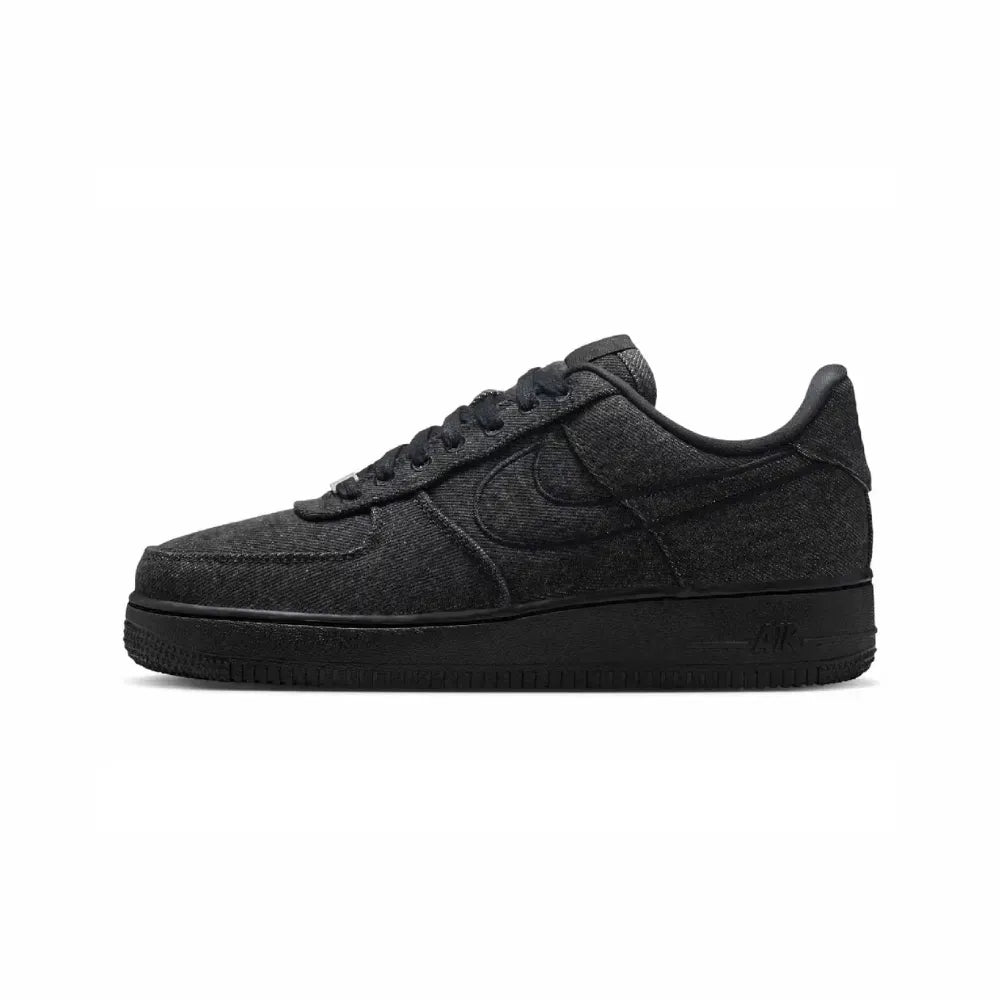 Nike Air Force 1 Low Black Denim
