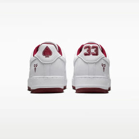Kobe Bryant x Nike Air Force 1 Lower Merion Aces Team Red