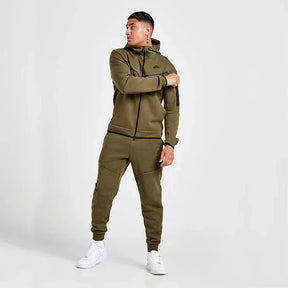 Conjunto Nike Tech Fleece Rough Green Black